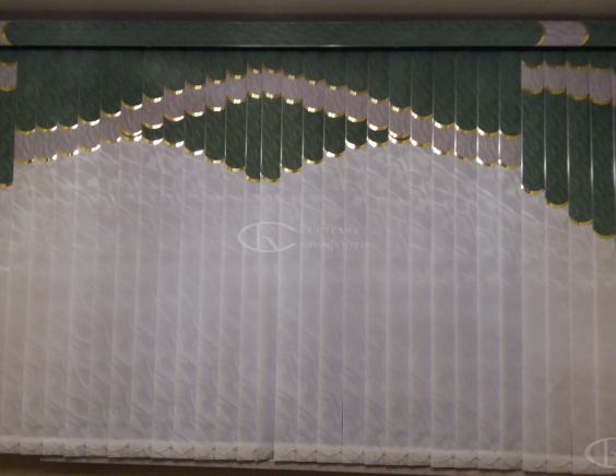 Вертикальные тканевые жалюзи